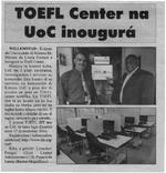 TOEFL Center na UoC inougurá